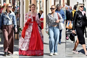 Varaždinci pohrlili van: Svu pažnju ukrala dama u rasko&scaron;noj baroknoj haljini