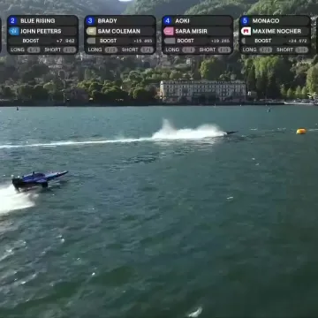 Kakav fini&scaron; utrke na Comu! Ovo je manevar koji je Westbrookovom timu donio pobjedu