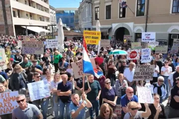 Ide novi prosvjed, dolaze na prag Vlade - politika poručuje: 'Možemo vas slu&scaron;ati'