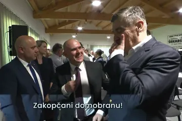 Milanović dobacio Dabri: 'Gdje si, usta&scaron;o!' Stigao mu odgovor, sve snimile na&scaron;e kamere!