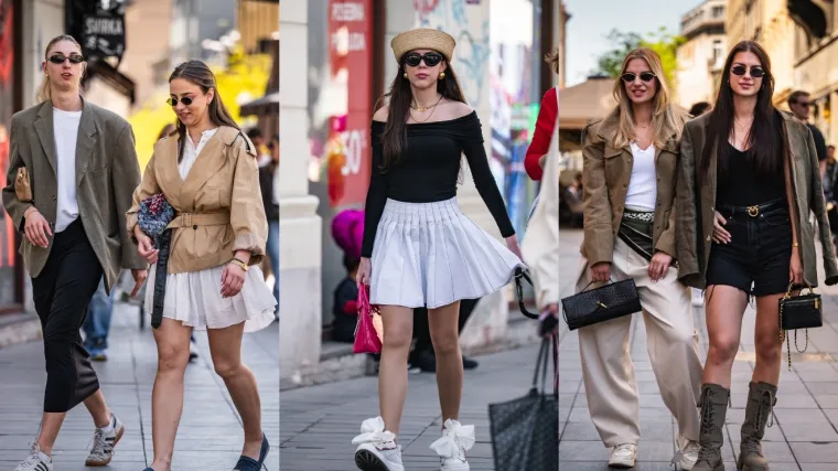 Temperature rastu, suknje se skraćuju: Zagrebačka &scaron;pica u znaku mini haljina i golih nogu