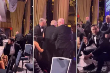 Trenuci panike i kaosa: Trumpa odvuklo osiguranje, u jednom trenutku je pao - objavljena snimka