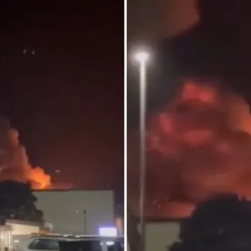 Golema buktinja u vojnoj bazi RAF Fairford! Ovdje slijeću bombarderi koji gađaju Iran