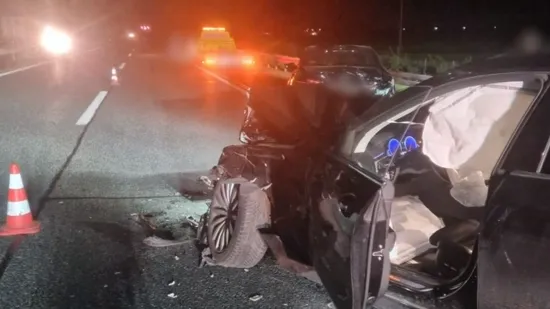 Ovo je mjesto gdje je jelen izazvao lančani sudar. Liječnik otkrio stanje direktora Lokomotive