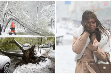 Moskva okovana snijegom: Padala stabla, otkazani letovi, a najgore tek dolazi