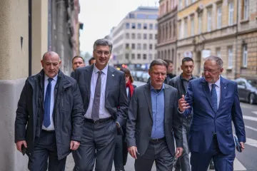 Vrh HDZ-a okupio se u Gundulićevoj: Pratite izjave za medije