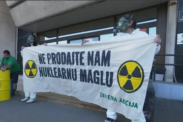 Prosvjed protiv izgradnje nuklearne elektrane: 'Opasan i skup zaokret u pogre&scaron;nom smjeru'