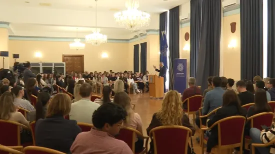 Božinović pred studentima: 101 pitanje o ratu i poslu, ali politika ih i dalje ne privlači