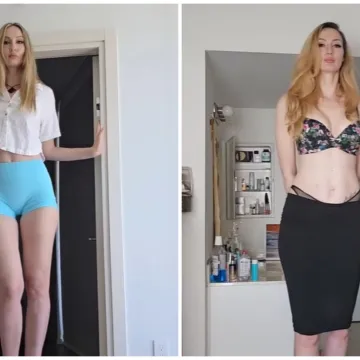 Svi pogledi uprti su u nju: Od supruga je vi&scaron;a za tri glave, prolazak kroz vrata zadaje joj muku