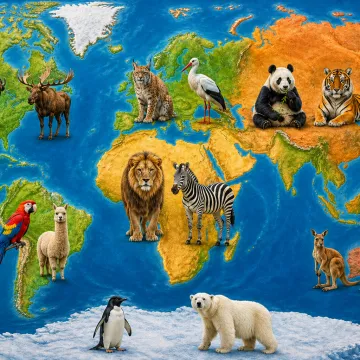 Zna&scaron; li s kojih kontinenata dolaze ove životinjske vrste? Neka pitanja mogla bi vas zbuniti