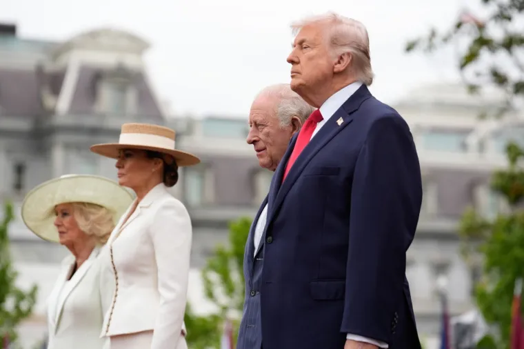 Trump zbijao &scaron;ale na primanju kralja: 'Moja majka je bila zaljubljena u Charlesa'