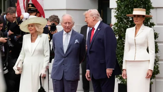 Kralj Charles stigao u Bijelu kuću, Trump: 'Jako je sladak, moja majka je bila zaljubljena u njega'