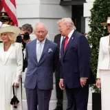 Kralj Charles stigao u Bijelu kuću, Trump: 'Jako je sladak, moja majka je bila zaljubljena u njega'