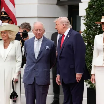 Kralj Charles stigao u Bijelu kuću, Trump: 'Jako je sladak, moja majka je bila zaljubljena u njega'