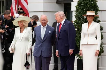 Kralj Charles stigao u Bijelu kuću, Trump: 'Jako je sladak, moja majka je bila zaljubljena u njega'