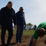 Ministar poljoprivrede na traktoru označio početak sadnje autohtone sorte krumpira