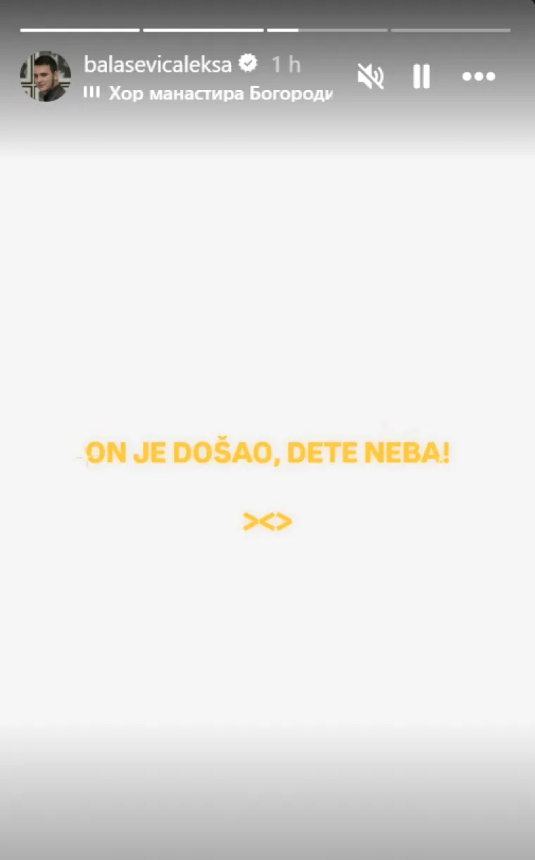 Sin Đorđa Bala&scaron;evića dobio sina: Zbog imena koje mu je dao mnogi su zaplakali