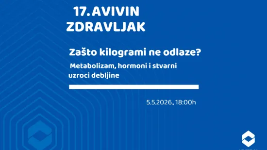 Poliklinika Aviva otvara Ambulantu za metabolički balans i predstavlja je na Zdravljaku