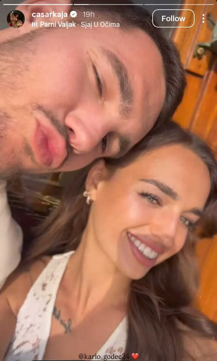 Karlo i Kaja pr&scaron;te od ljubavi: Romantičan zalazak sunca na moru očarao sve