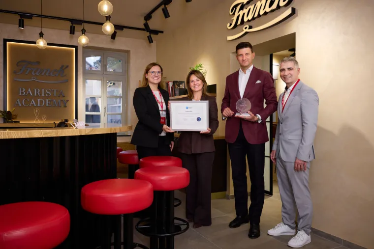 Franck potvrdio visoke standarde u upravljanju ljudskim resursima preuzev&scaron;i Employer Partner certifikat