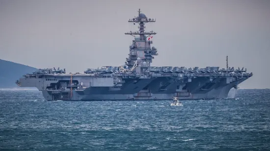 Najveći nosač zrakoplova na svijetu napu&scaron;ta Bliski istok: Nedavno je bio i u Splitu