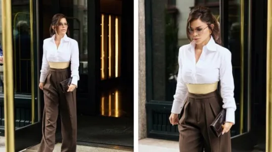 Nigdje ni traga dubokom dekolteu: Ma je li to stvarno ona? Lauren Sanchez u elegantnom izdanju