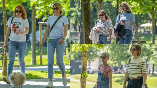 Modni đir koji osvaja: U outfitima na prugice Karlovčanke pokazale kako se nosi proljeće sa stilom