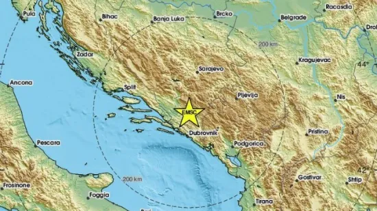 Novi potres kraj Mostara osjetio se do Dubrovnika: 'Trajao je tri do pet sekundi'