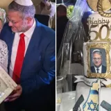 Skandalozna torta na rođendanskoj proslavi: Izraelski ministar slavio uz simbol vje&scaron;anja