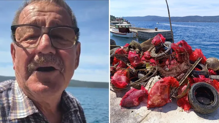 Do&scaron;li izroniti otpad iz mora, a otočani ne daju: '&Scaron;parheta na dnu ima vi&scaron;e nego u salonu...'