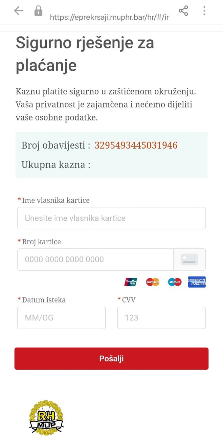 Prevara se &scaron;iri u Hrvatskoj, policija objavila fotografije: Pripazite ako dobijete ovaj SMS