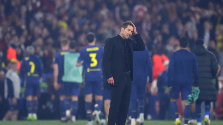 Simeone vidno razočaran: 'Nemam snage nastaviti, a sudac je bio u pravu'