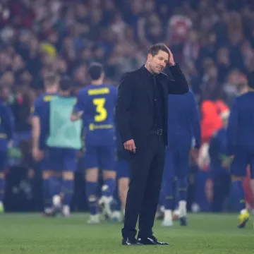 Simeone vidno razočaran: 'Nemam snage nastaviti, a sudac je bio u pravu'