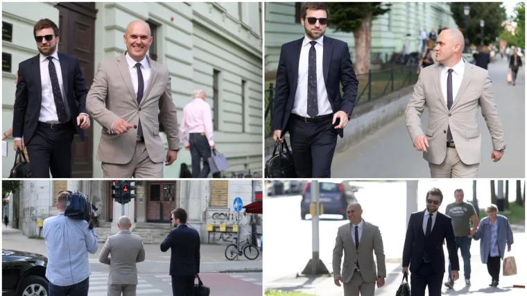 Kao da je do&scaron;ao na fe&scaron;tu: Dabro nasmijan od uha do uha, a bio je na sudu
