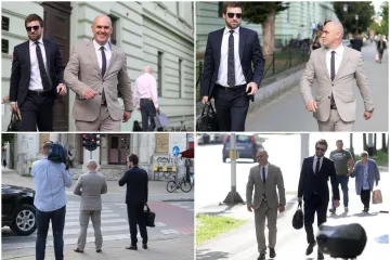 Kao da je do&scaron;ao na fe&scaron;tu: Dabro nasmijan od uha do uha, a ide na sud