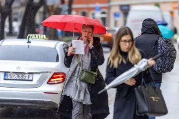 Ki&scaron;no i vjetrovito vrijeme se nastavlja, a pogledajte &scaron;to nam dolazi za vikend