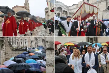 Ni ki&scaron;a nije pokvarila najveću fe&scaron;tu u Splitu! Pogledajte prizore sa splitskih ulica