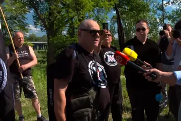 Keleminec se pojavio na Trnjanskim kresovima: 'Oni danas slave Beograd!'
