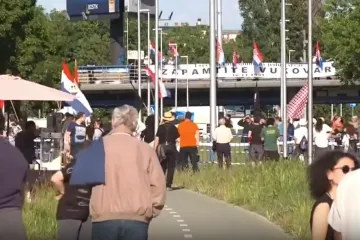 Trnjanske kresove obilježili prosvjednici i visoke mjere osiguranja