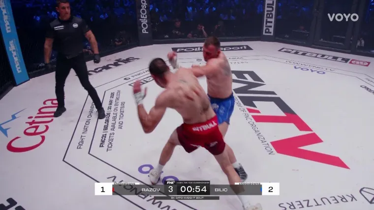 Bilić je zadarskog junaka poslao na pod, ali tu nije bio kraj