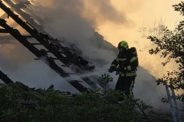 Izbio stra&scaron;an požar na obiteljskoj kući: 'Probudili su nas dim, vatra i pucanje crijepa'