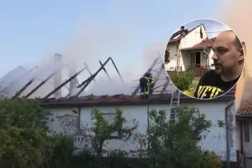 Kuća potpuno uni&scaron;tena, obitelj ostala bez svega. Vlasnik: 'Svi smo spavali, probudilo me pucketanje'