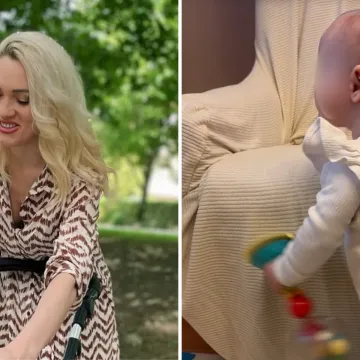 Hedviga iz 'Braka na prvu' za RTL.hr o majčinstvu: 'Moj muž je već sada onaj zabavniji roditelj. Obožavam ih gledati'