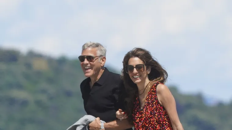 Clooney nije skidao pogled s Amal: Fotografije njezinih vitkih nogu obi&scaron;le svijet