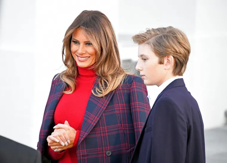 Melanija otvoreno o Barronu i majci: 'Pobrinula se da bude povezan sa slovenskim korijenima'