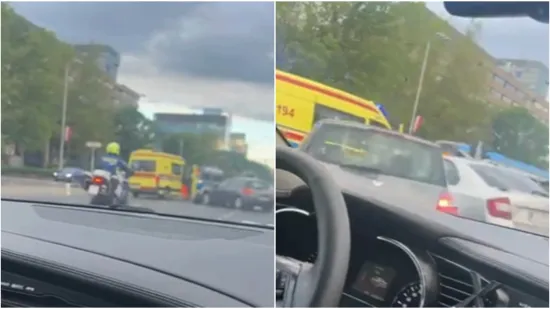 Nesreća na velikom križanju u Zagrebu: 'Nije lijepo, nema cijelog prednjeg kraja auta'