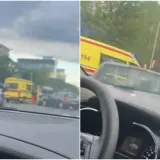 Nesreća na velikom križanju u Zagrebu: 'Nije lijepo, nema cijelog prednjeg kraja auta'