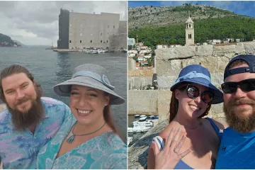 Iz Amerike se doselila u Slano: 'Partner me zaprosio na dubrovačkim zidinama'