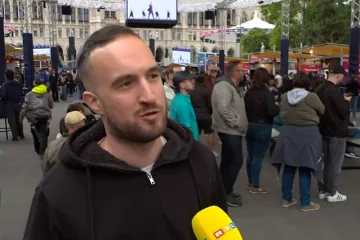 Navijao za Baby Lasagnu u &Scaron;vedskoj, sad je uz Lelekice u Beču: 'Ulazimo u finale, to je sigurno'
