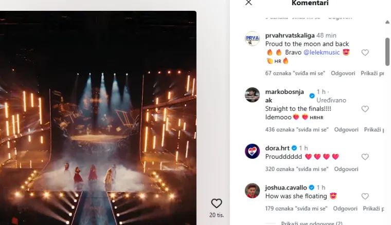 'Uff&hellip;' Baby Lasagna jednom riječju zapalio mreže nakon nastupa Lelekica na Eurosongu